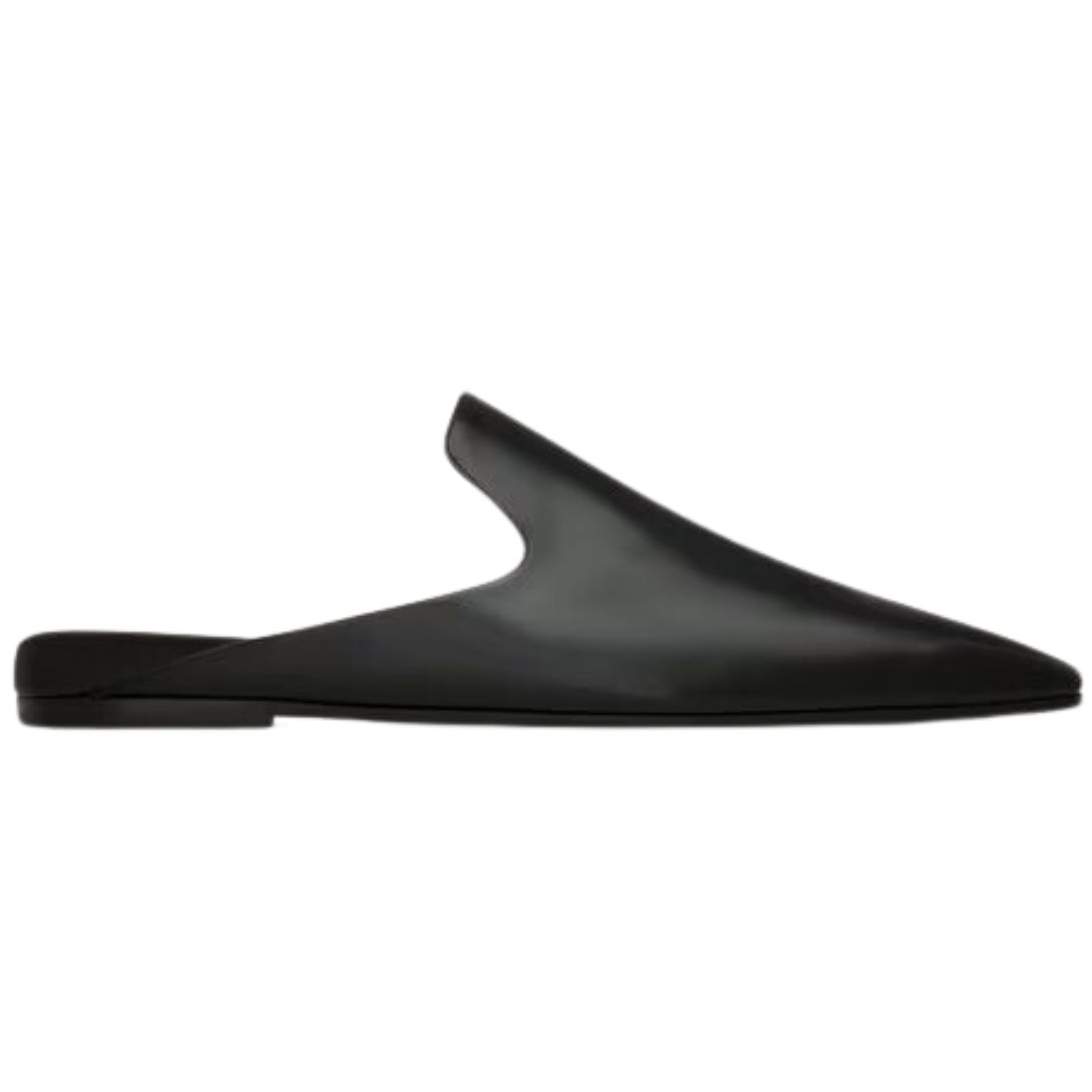 1 SAINT LAURENT MEURICE MULES IN SMOOTH LEATHER