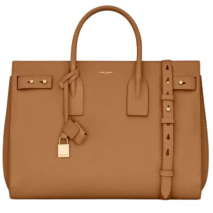 SAINT LAURENT SAC DE JOUR IN SUPPLE GRAINED LEATHER MEDIUM