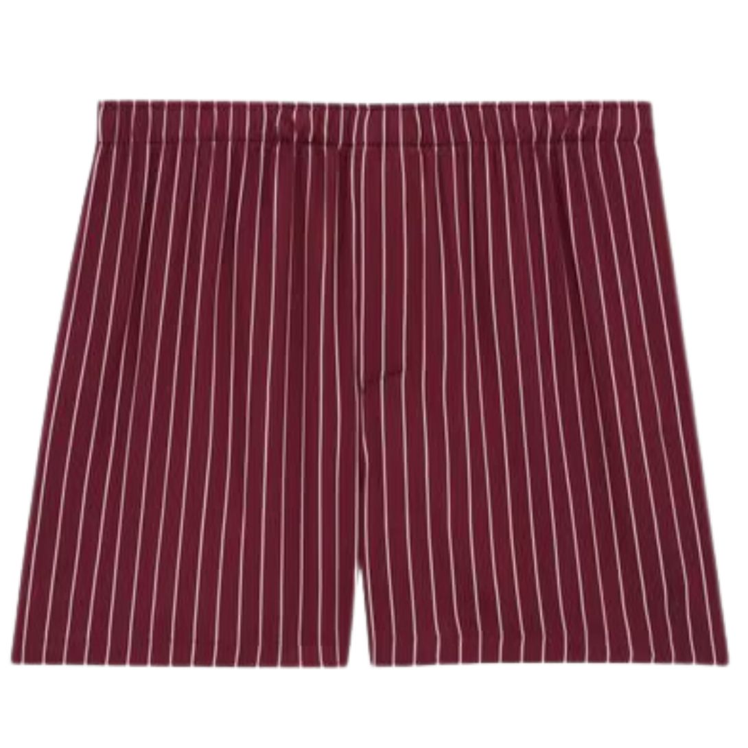 1 SAINT LAURENT CASSANDRE STRIPED SHORTS