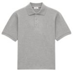 SAINT LAURENT CASSANDRE POLO SHIRT IN PIQUÉ