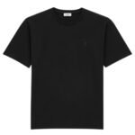 SAINT LAURENT CASSANDRE T-SHIRT IN PIQUÉ