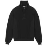 SAINT LAURENT HALF-ZIP SWEATSHIRT