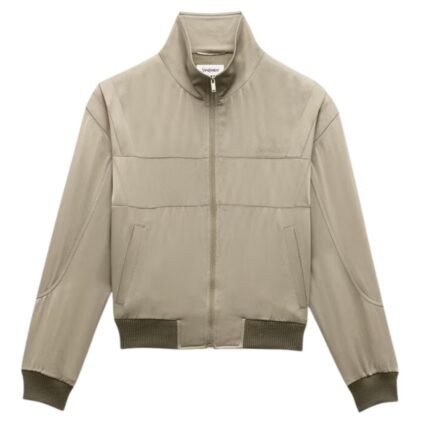 SAINT LAURENT BLOUSON IN SATIN