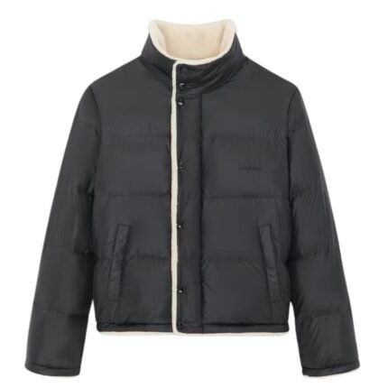 SAINT LAURENT DOWN PUFFER JACKET IN NYLON