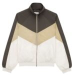 SAINT LAURENT BLOUSON IN CRINKLED NYLON