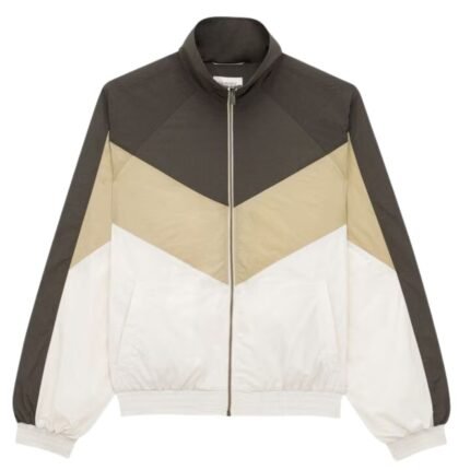 SAINT LAURENT BLOUSON IN CRINKLED NYLON