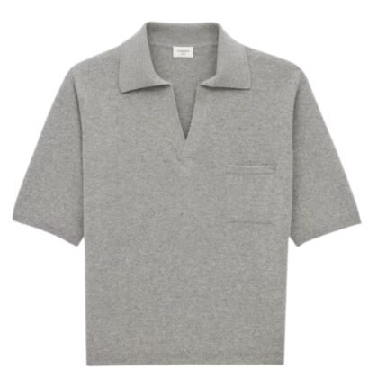 SAINT LAURENT POLO SHIRT IN WOOL