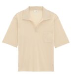 SAINT LAURENT POLO SHIRT CASSANDRE IN WOOL