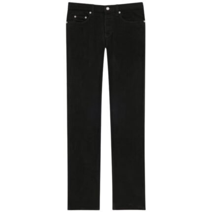 SAINT LAURENT RELAXED SLIM PANTS IN CORDUROY