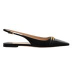 TOM FORD PATENT LEATHER WHITNEY SLINGBACK BALLERINA BLACK