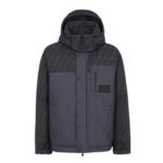 FENDI SKI JACKET BLUE FF JACQUARD JACKET