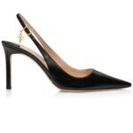 TOM FORD SHINY LEATHER ANGELINA SLINGBACK