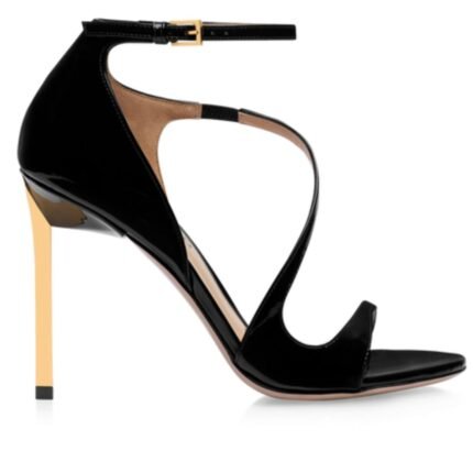 TOM FORD PATENT LEATHER NEWTON SANDAL