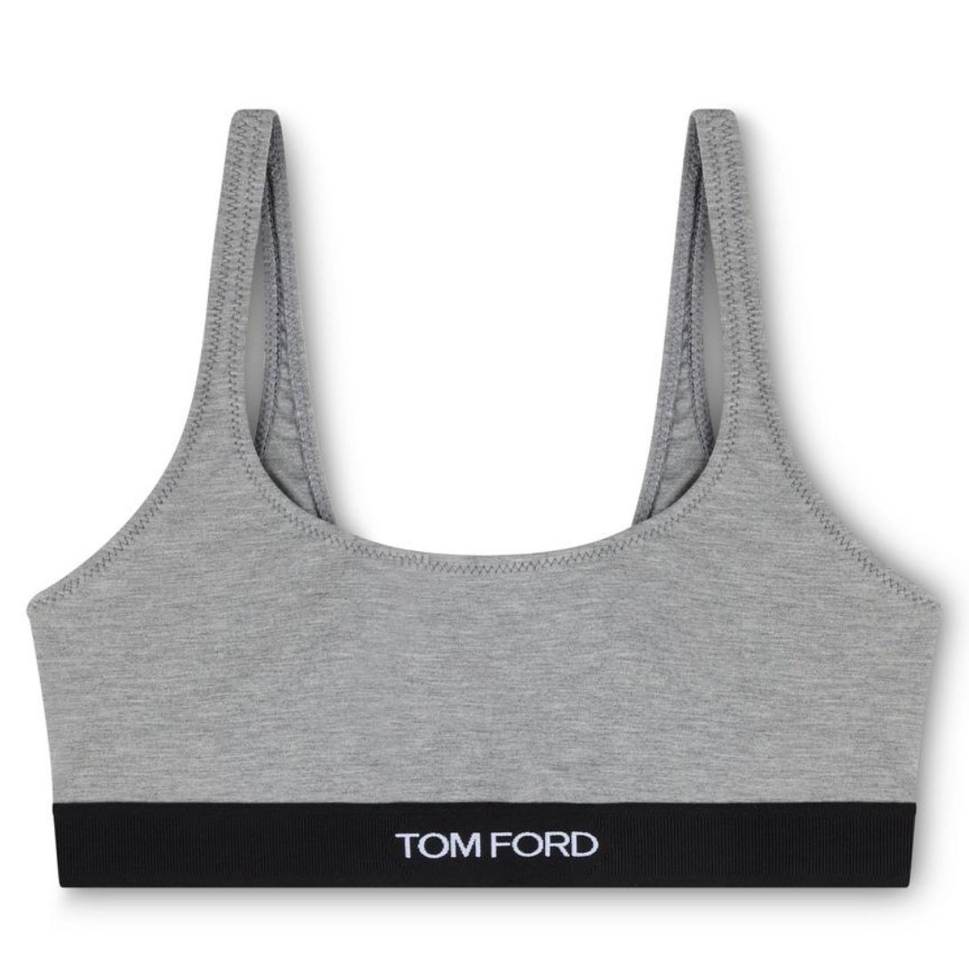 1 TOM FORD MODAL SIGNATURE BRALETTE GREY MELANGE