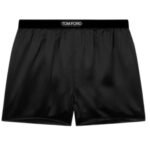 TOM FORD STRETCH SILK SATIN BOXER SHORTS