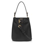TOM FORD GRAIN LEATHER AUDREY MINI BUCKET BAG