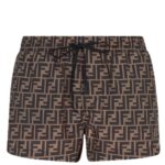 FENDI FF NYLON SWIM SHORTS