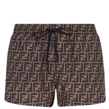 FENDI FF NYLON SWIM SHORTS