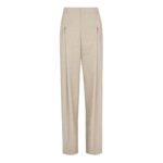 FENDI PANTS MICRO-CHECK WOOL