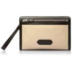 TOM FORD GRAIN LEATHER MEDIUM ZIP POUCH