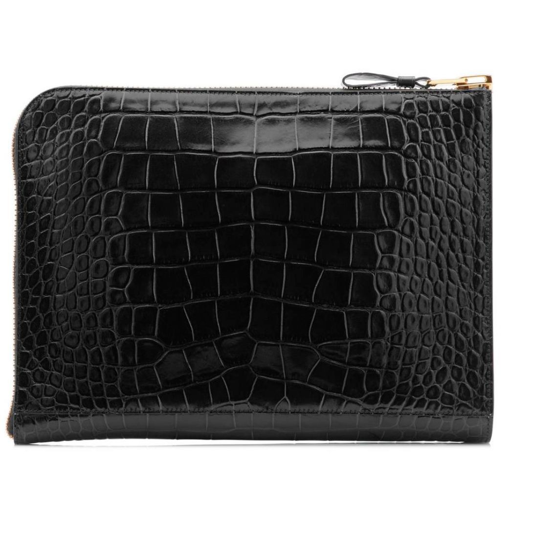 1 TOM FORD ALLIGATOR BUCKLEY ZIP PORTFOLIO