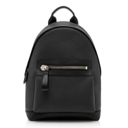 TOM FORD GRAIN LEATHER BUCKLEY BACKPACK