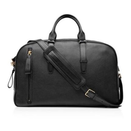 TOM FORD GRAIN LEATHER BUCKLEY BOWLING BAG
