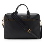 TOM FORD GRAIN LEATHER SLIM BRIEFCASE