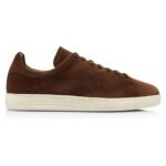TOM FORD SUEDE WARWICK SNEAKER PALE SAND