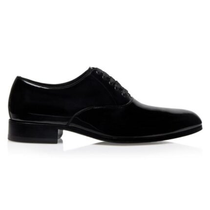 TOM FORD PATENT LEATHER EDGAR EVENING LACE UP
