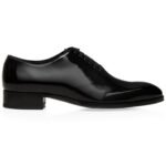 TOM FORD PATENT LEATHER ELKAN LACE UP