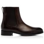 TOM FORD BURNISHED LEATHER EDGAR CHELSEA BOOT
