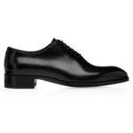 TOM FORD BURNISHED LEATHER ELKAN LACE UP