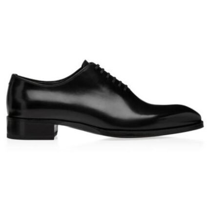 TOM FORD BURNISHED LEATHER ELKAN LACE UP