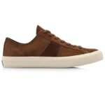 TOM FORD SUEDE CAMBRIDGE SNEAKER MILITARY