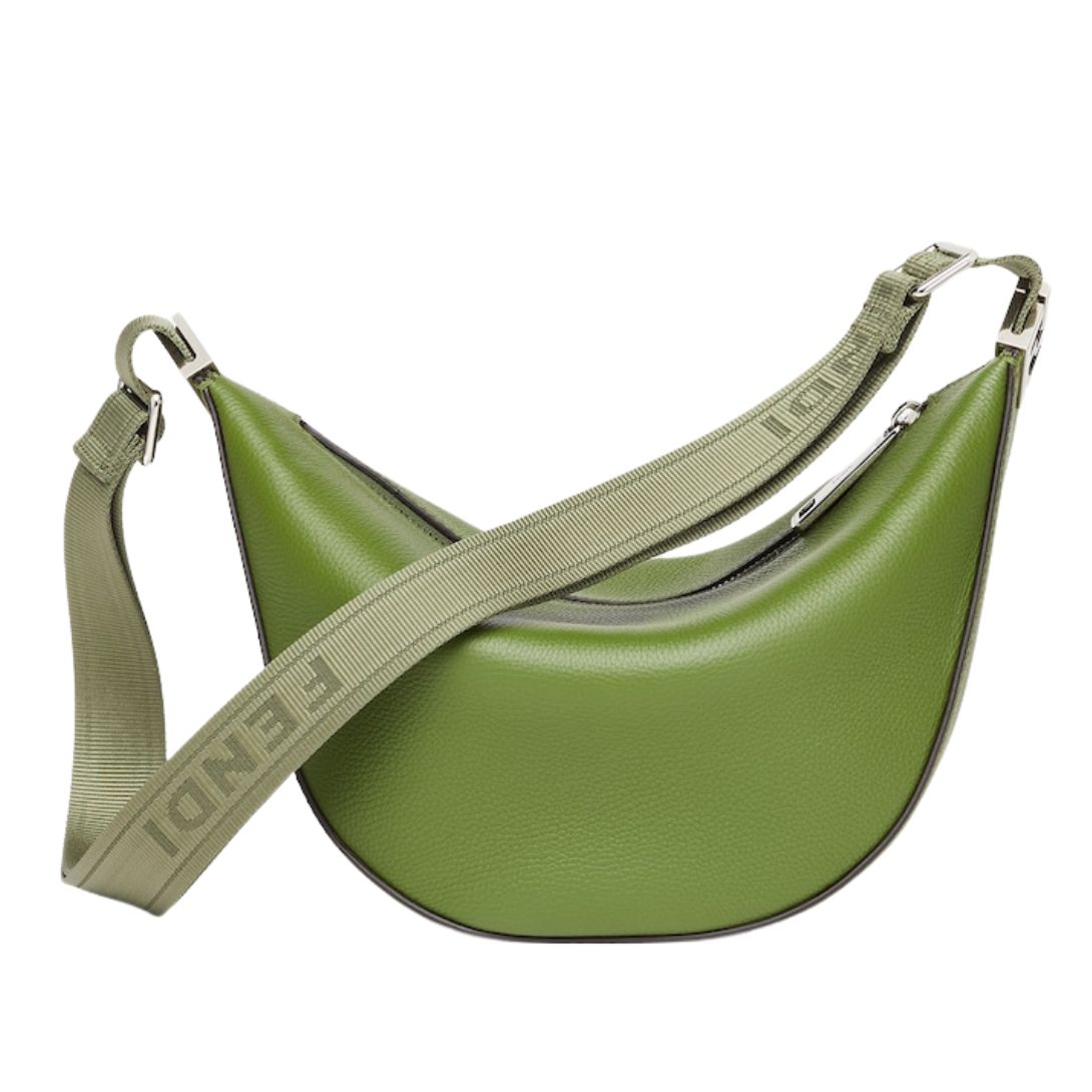 1 FENDI ROMA LEATHER FENDI MELON SMALL