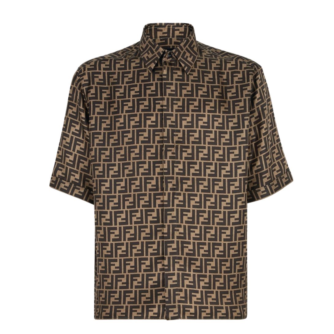 1 FENDI FF SILK SHIRT