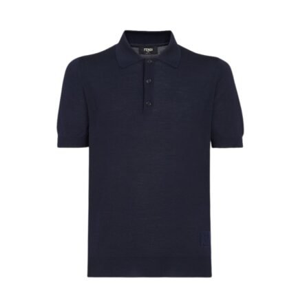 FENDI WOOL POLO SHIRT
