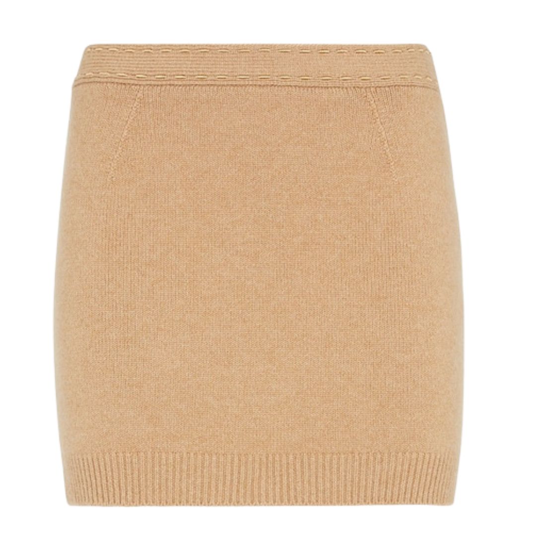 1 FENDI CASHMERE MINI SKIRT