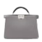 FENDI PEEKABOO ISEEU X-CROSS LEATHER BAG