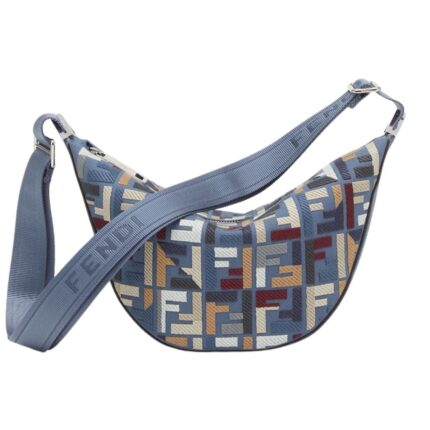 FENDI ROMA LEATHER FENDI MELON SMALL BAG