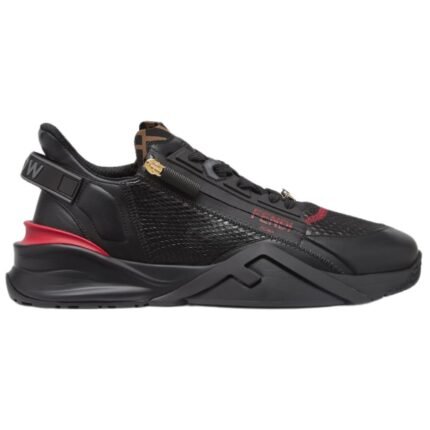 FENDI EYES FLOW SNEAKERS LUNAR NEW YEAR BLACK AYERS LOW TOPS