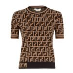 FENDI FABRIC FF MOTIF SWEATER
