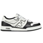 FENDI MATCH SNEAKERS LEATHER LOW-TOPS