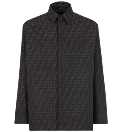 FENDI BLOUSON GO TO JACKET FF CANVAS