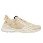 FENDI FLOW KENGO KUMA NATURAL WASHI PAPER RUNNING SNEAKERS