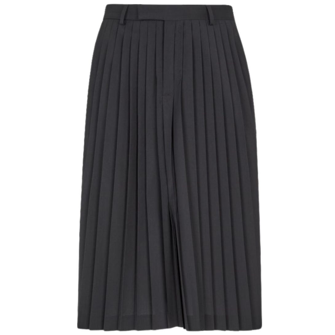1 FENDI BERMUDAS BLACK WOOL SHORTS