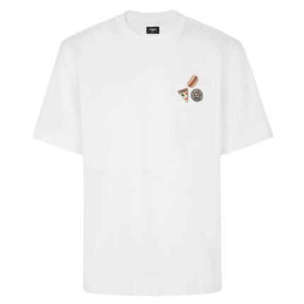 FENDI COTTON FENDILICIOUS T-SHIRT