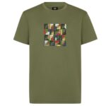 FENDI GREEN COTTON T-SHIRT