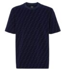 FENDI T-SHIRT IN PIQUÉ